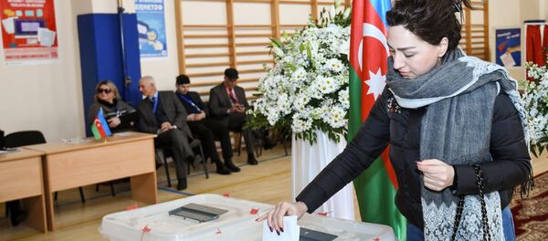 Парламентские выборы в Азербайджане - Sputnik Кыргызстан