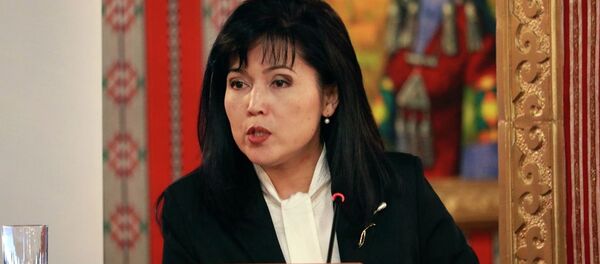 Статс-секретар Министерства иностранных дел Нуржан Бардинова. Архивное фото - Sputnik Кыргызстан