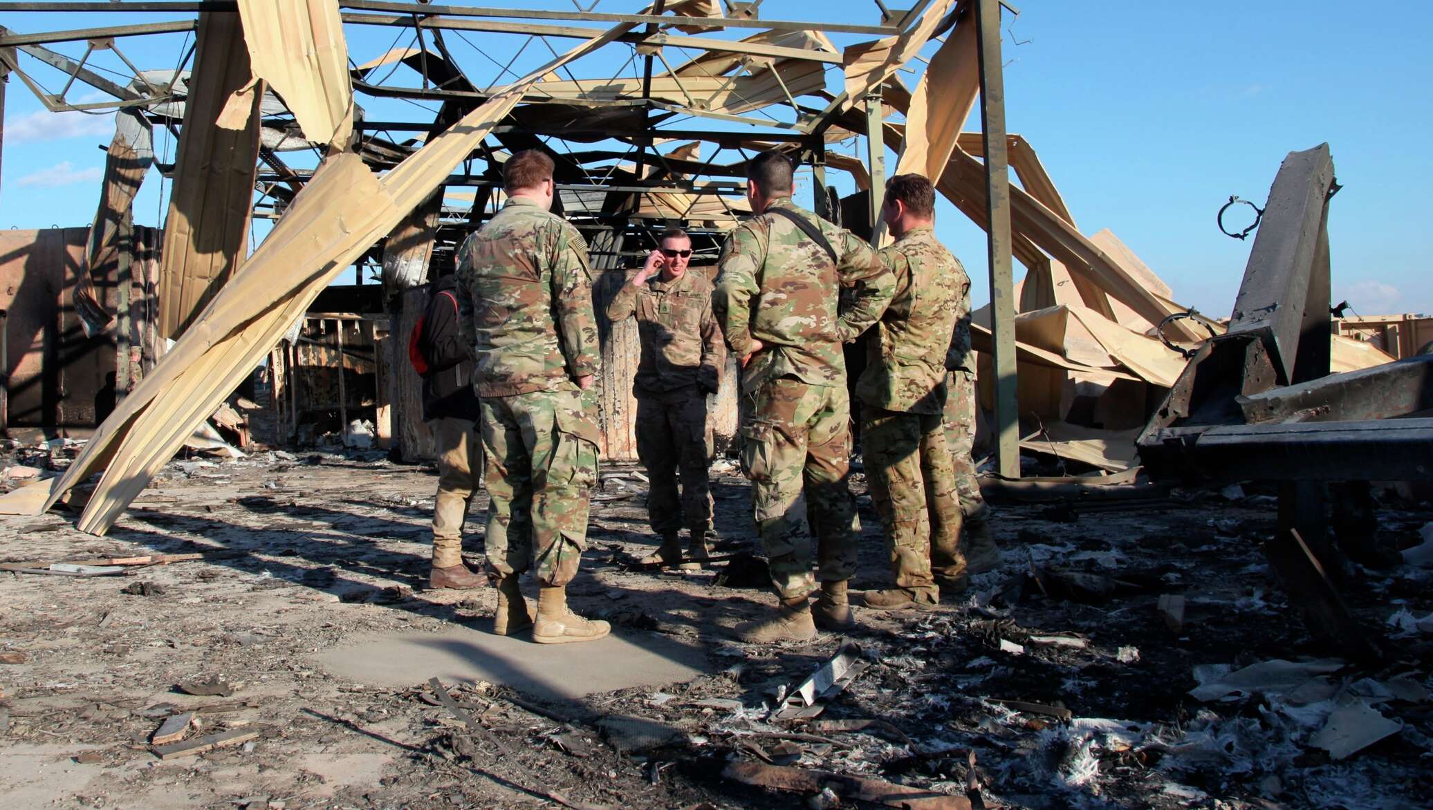 Удар по британской базе в очакове. База армии США В Ираке.