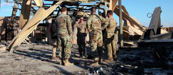 Авиабаза Айн-Асад, в Анбаре - Sputnik Кыргызстан