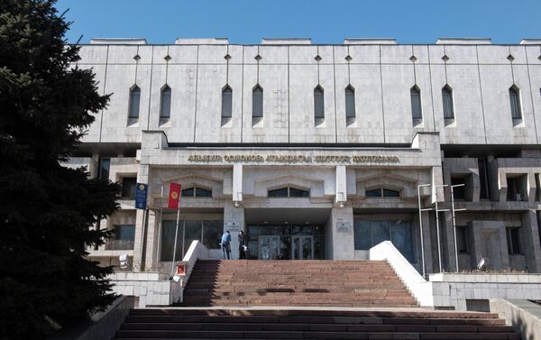 В здании Национальной библиотеки имени Алыкула Осмонова в Бишкеке сегодня открылся Центр российской литературы и культуры. - Sputnik Кыргызстан