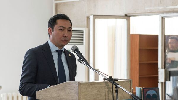 Маданият, маалымат жана туризм министри Азамат Жаманкулов. Архив - Sputnik Кыргызстан