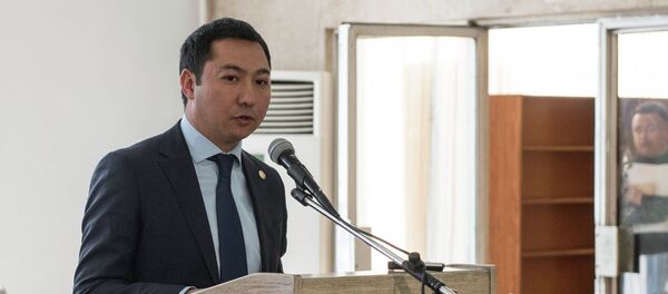 Маданият, маалымат жана туризм министри Азамат Жаманкулов. Архив - Sputnik Кыргызстан