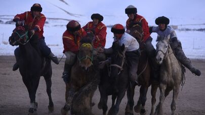 Чемпионат Нарынской области по кок-бору