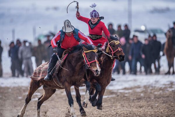 Конные игры в Нарынской области - Sputnik Кыргызстан