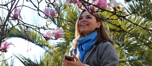 Весна в Сочи Весна в Сочи - Sputnik Кыргызстан