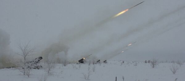 Впечатляюще! Видео испытаний системы залпового огня Град - Sputnik Кыргызстан