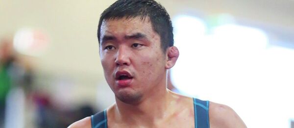 Кыргызстанский борец Ильяз Ренат уулу Кыргызстанский борец Ильяз Ренат уулу - Sputnik Кыргызстан