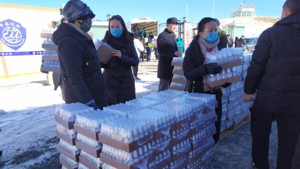 Отправка в Китай гуманитарной помощи для борьбы со вспышкой коронавируса - Sputnik Кыргызстан