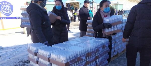 Отправка в Китай гуманитарной помощи для борьбы со вспышкой коронавируса - Sputnik Кыргызстан