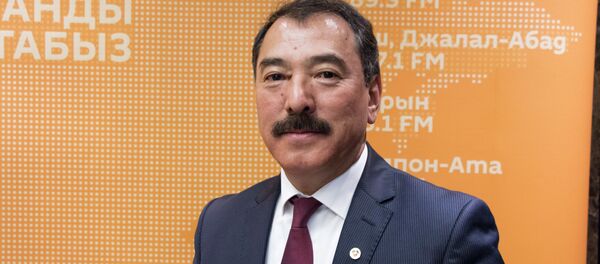 Улуттук энергохолдингдин башкаруучулугунун төрагасынын биринчи орун басары Абдылда Исраилов - Sputnik Кыргызстан