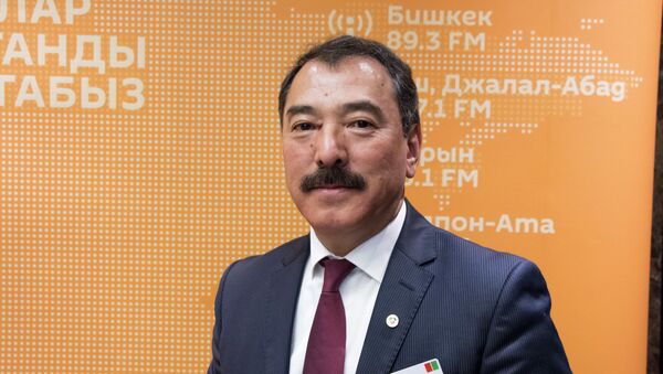 Улуттук энергохолдингдин башкаруучулугунун төрагасынын биринчи орун басары Абдылда Исраилов - Sputnik Кыргызстан