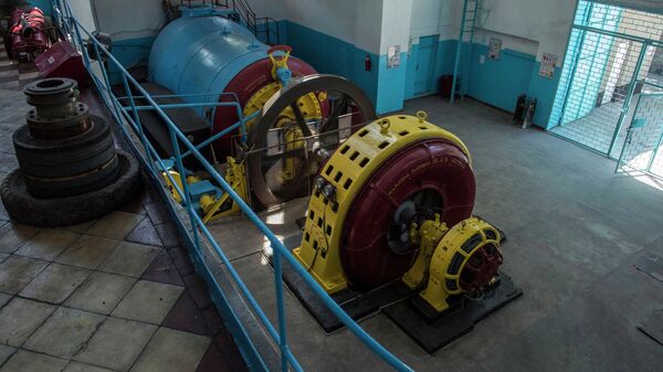 Работа Лебединовской ГЭС - Sputnik Кыргызстан