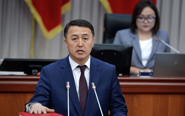 Өзгөчө кырдаалдар министри Замирбек Аскаров - Sputnik Кыргызстан