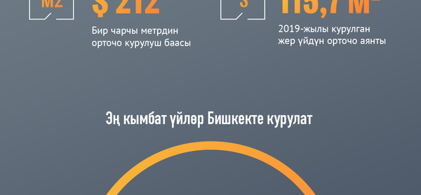 Кыргызстанда жеке жер үйлөрдүн курулушу  - Sputnik Кыргызстан