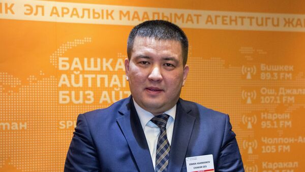 Генеральный директор компании ОАО Чакан ГЭС Эрмек Асанканов - Sputnik Кыргызстан