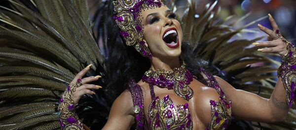 Открытие бразильского карнавала в Сан-Паулу, Бразилия - Sputnik Кыргызстан