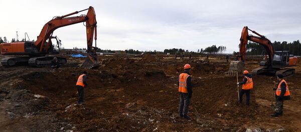 Строительные работы. Архивное фото - Sputnik Кыргызстан