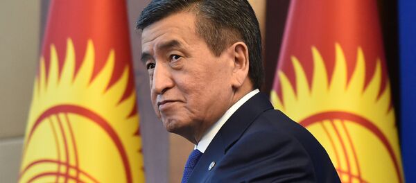 Кыргызстандын президенти Сооронбай Жээнбеков. Архив Кыргызстандын президенти Сооронбай Жээнбеков. Архив - Sputnik Кыргызстан