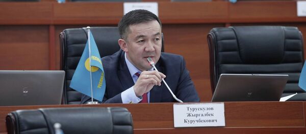 Жогорку Кеңештин депутаты Жыргалбек Турускулов. Архив Жогорку Кеңештин депутаты Жыргалбек Турускулов. Архив - Sputnik Кыргызстан