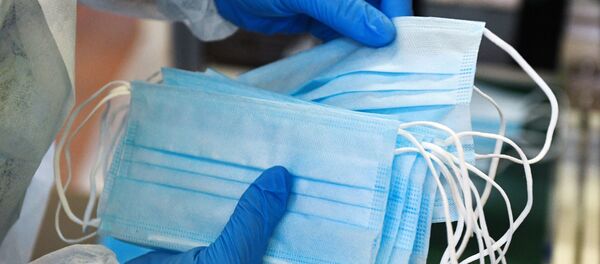 Запуск производства тканевых масок в Новосибирской области - Sputnik Кыргызстан
