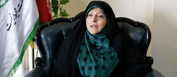 Вице-президент Ирана по делам женщин и семьи Масуме Эбтекар. Архивное фото - Sputnik Кыргызстан