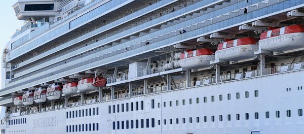 Круизный лайнер Diamond Princess - Sputnik Кыргызстан