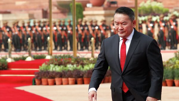 Президент Монголии Халтмаагийн Баттулга. Архивное фото - Sputnik Кыргызстан