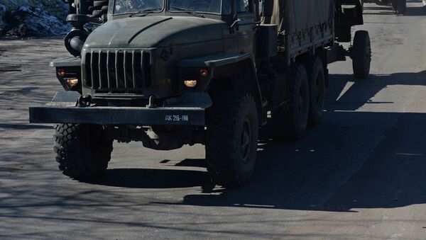 Военный грузовик. Иллюстративное фото - Sputnik Кыргызстан