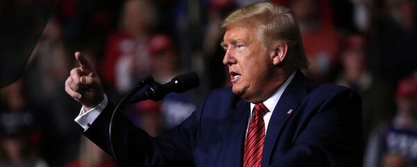 Предвыборный митинг президента США Дональда Трампа в Северном Чарльстоне - Sputnik Кыргызстан