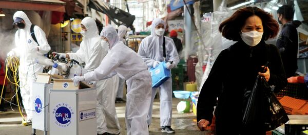 Ситуация в Южной Кореи в связи с коронавирусом - Sputnik Кыргызстан