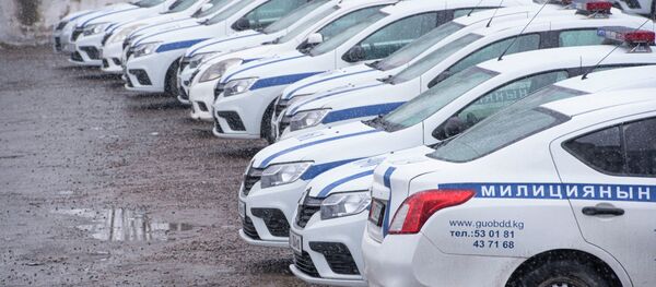 Служебные автомобили ГУОБДД. Архивное фото - Sputnik Кыргызстан