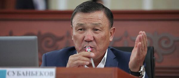 Депутат ЖК 6 созыва Бакирдин Субанбеков - Sputnik Кыргызстан