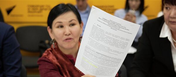 Глава общественного объединения Таза табигат Анара Дауталиева Глава общественного объединения Таза табигат Анара Дауталиева - Sputnik Кыргызстан