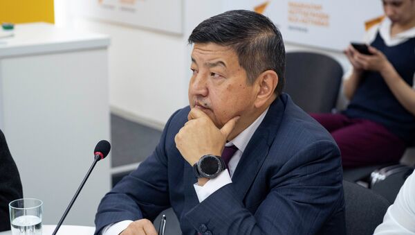Депутат ЖК Акылбек Жапаров. Архивное фото - Sputnik Кыргызстан