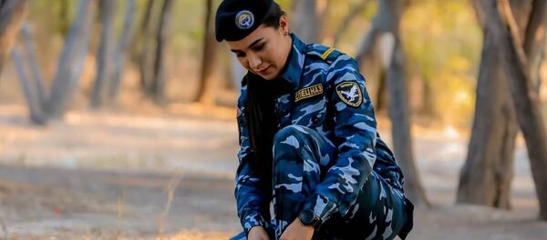 ИИМдин Шумкар отрядынын кызматкери Күмүшай Орозкулова - Sputnik Кыргызстан