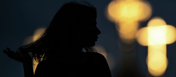 Силуэт девушки - Sputnik Кыргызстан