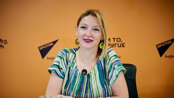 Член Ассоциации гидов Грузии Екатерина Ломадзе - Sputnik Кыргызстан