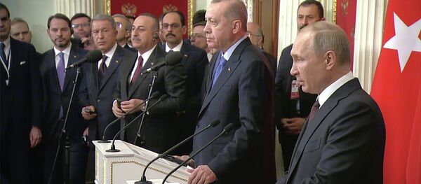 Как велись переговоры Путина и Эрдогана по ситуации в Идлибе — видео - Sputnik Кыргызстан