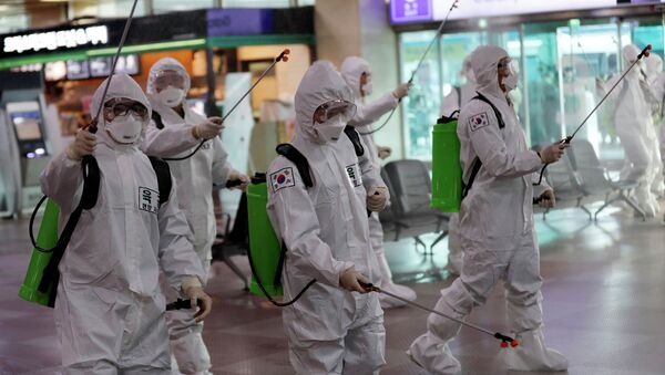 Ситуация в Южной Корее в связи с эпидемией коронавируса - Sputnik Кыргызстан