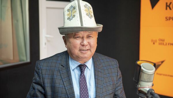 Директор Национальной ассоциации пастбищепользователей Кыргызстана Абдымалик Эгембердиев - Sputnik Кыргызстан