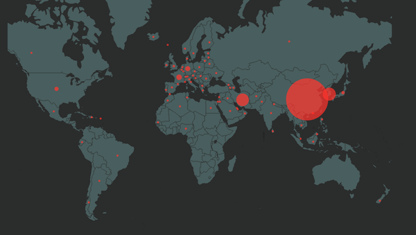 Коронавирус уже в 112 странах — карта с новыми данными - Sputnik Кыргызстан