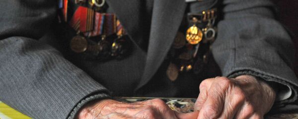 Ветеран ВОВ. Архивное фото - Sputnik Кыргызстан