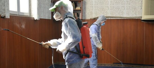 Профилактика коронавируса в Кыргызстане Профилактика коронавируса в Кыргызстане - Sputnik Кыргызстан