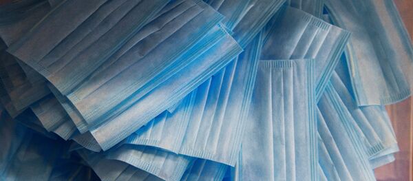 Тканевые медицинские маски. Архивное фото - Sputnik Кыргызстан