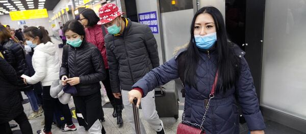 Проверка в аэропорту Алматы - Sputnik Кыргызстан