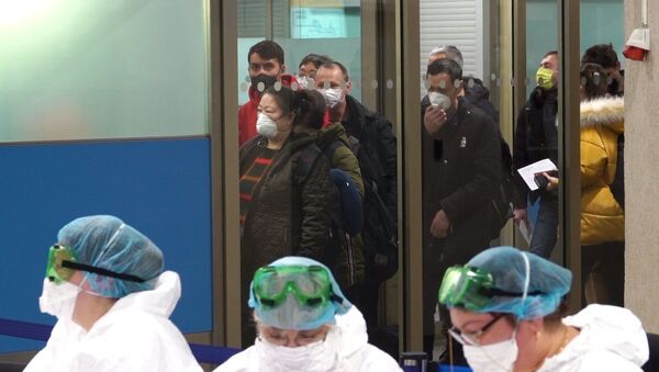В Шереметьево усилили санитарный контроль в связи с коронавирусом   - Sputnik Кыргызстан