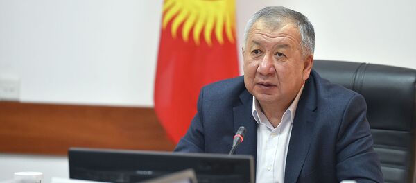 Первый вице-премьер-министр КР Кубатбек Боронов - Sputnik Кыргызстан