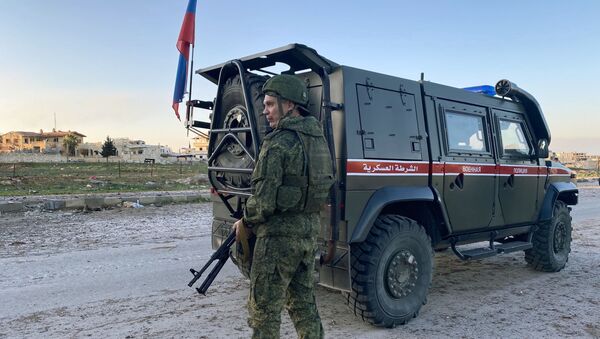 Российская военная полиция в сирийской провинции Идлиб - Sputnik Кыргызстан