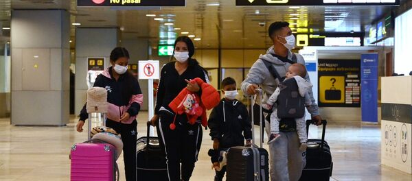 Ситуация в Мадриде в связи с коронавирусом - Sputnik Кыргызстан